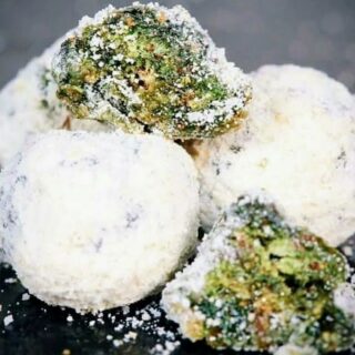 white ice moon rock