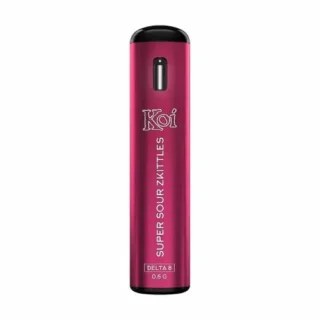 KOI DELTA-8 THC DISPOSABLE VAPE - SUPER SOUR ZKITTLES 430MG