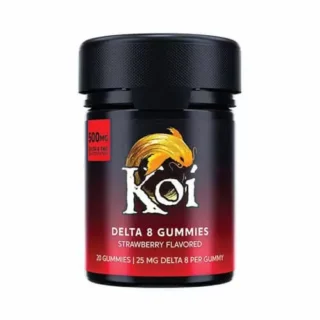 KOI - DELTA 8 THC GUMMIES - STRAWBERRY 500MG