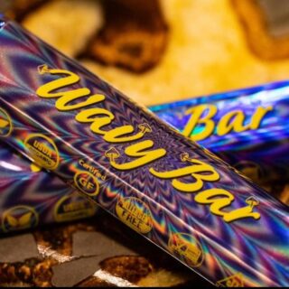 Wavy Bar Chocolate Mushrooms